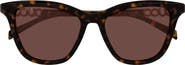 Gucci 52mm Cat Eye Sunglasses