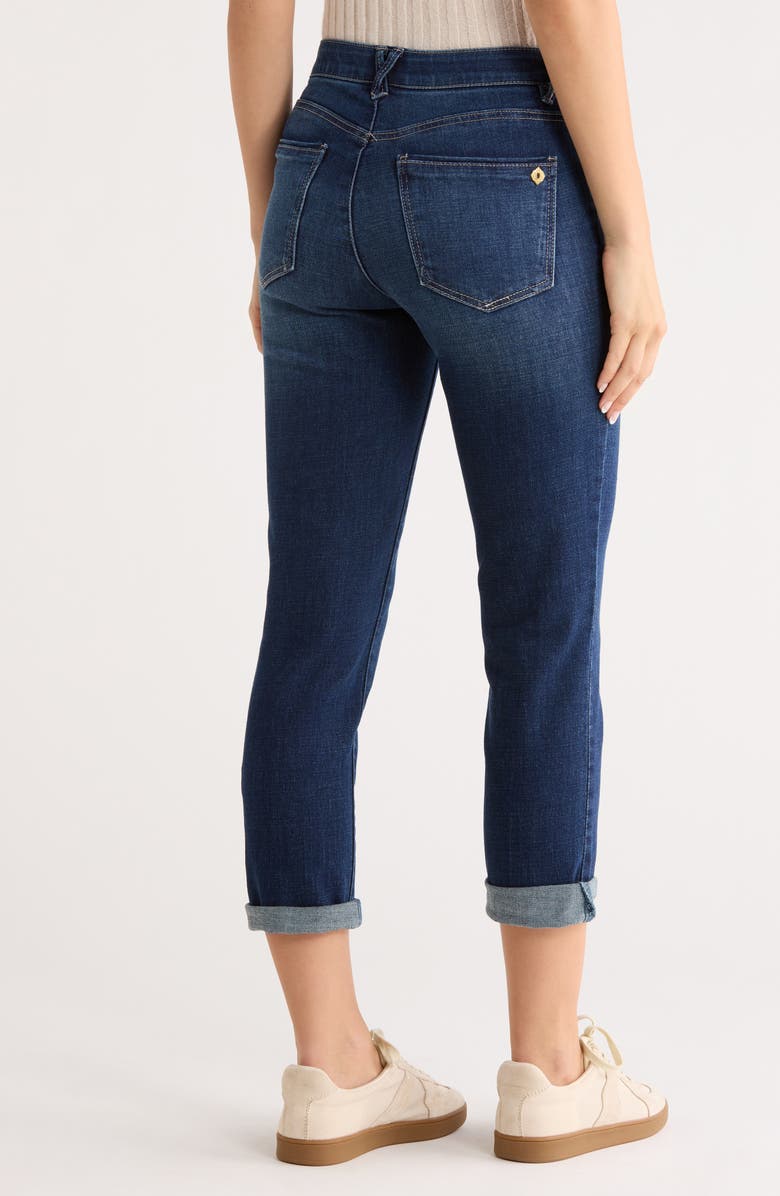 Democracy 'Ab'Solution Cuffed Skinny Leg Pants, Alternate, color, Indigo