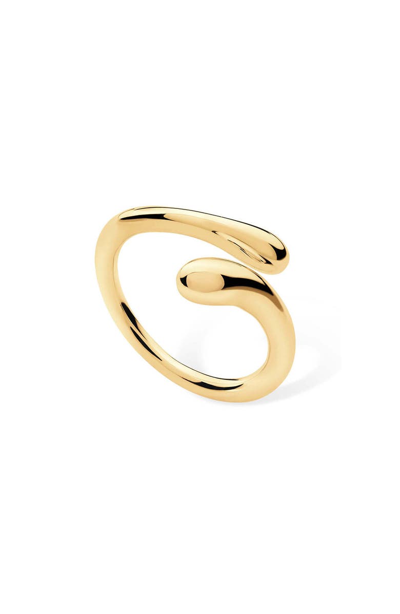 Lucy Quartermaine Open Drop Ring, Main, color, Gold