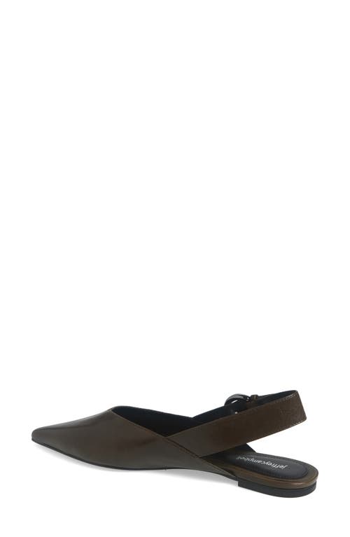 JEFFREY CAMPBELL JEFFREY CAMPBELL SCONE SLINGBACK POINTED TOE FLAT
