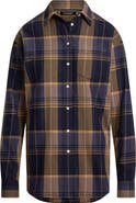Lauren Ralph Lauren Relaxed Fit Plaid Cotton Button-Up Shirt
