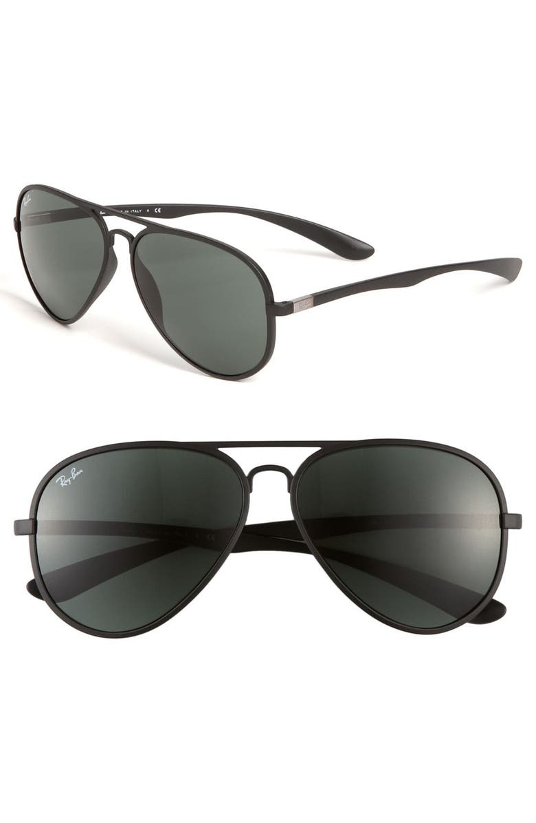 Ray-Ban 58mm Aviator Sunglasses, Main, color,