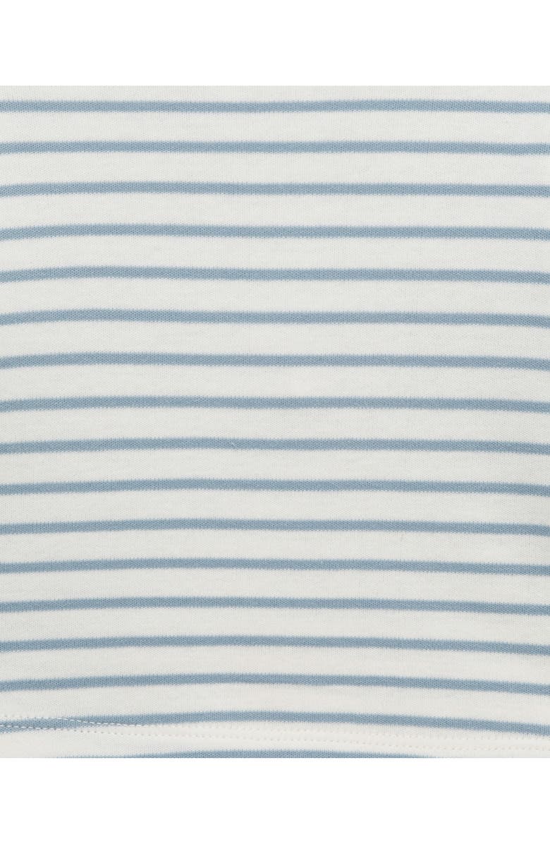 Little Me Doggies Embroidered Overalls & T-Shirt Set, Alternate, color, Blue