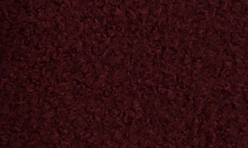 Tahari Ivy Double Breasted Longline Coat In Burgundy