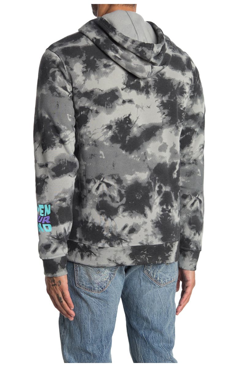 THE NARROWS Tie Dye Print Pullover Hoodie, Alternate, color, 