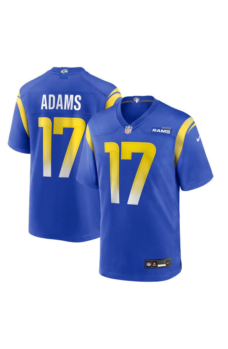 Nike Men's Nike Davante Adams Royal Los Angeles Rams Game Player Jersey, Alternate, color, Royal