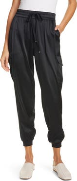 CAMI NYC Elsie Stretch Silk Joggers