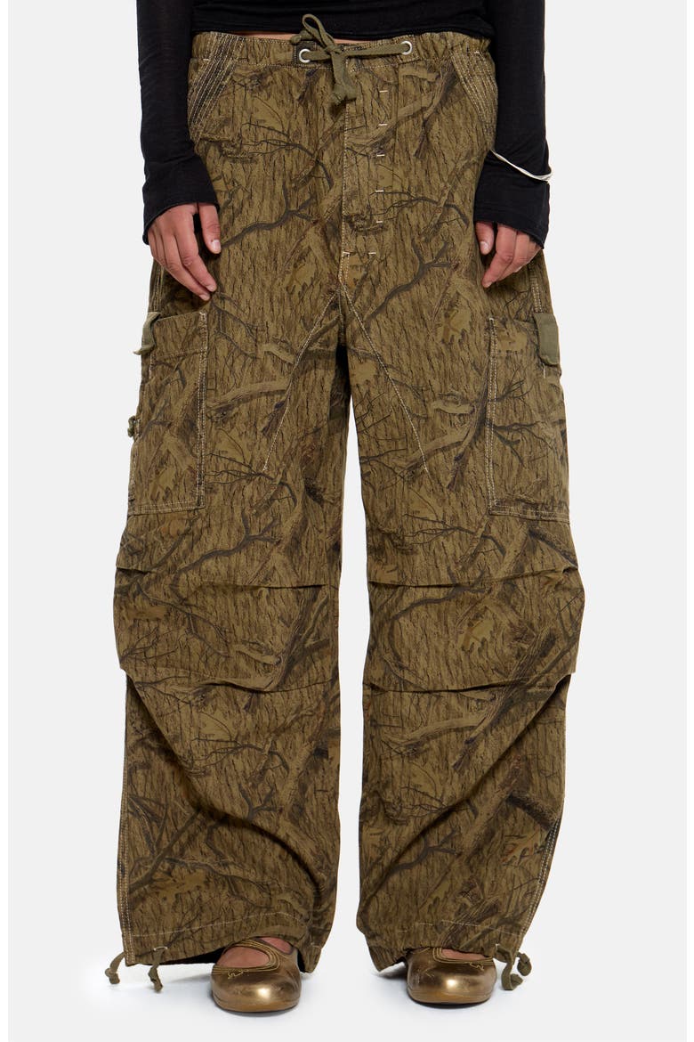 Forest Camo Parachute Pants (Women) | Nordstrom