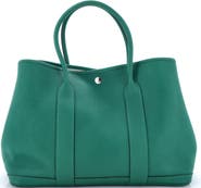 Pre-Owned Hermes Garden Party Tote Leather 36