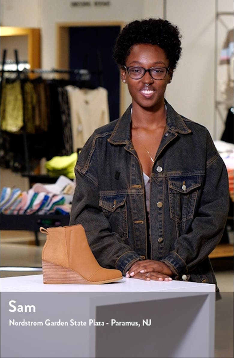 Kids' Clare Zip Wedge Bootie, sales video thumbnail