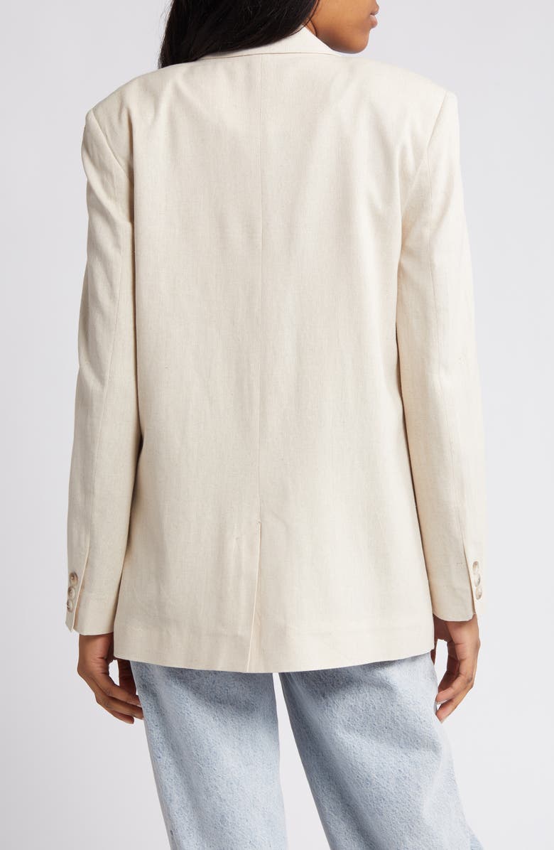 ASOS DESIGN Double Breasted Suit Blazer, Alternate, color,