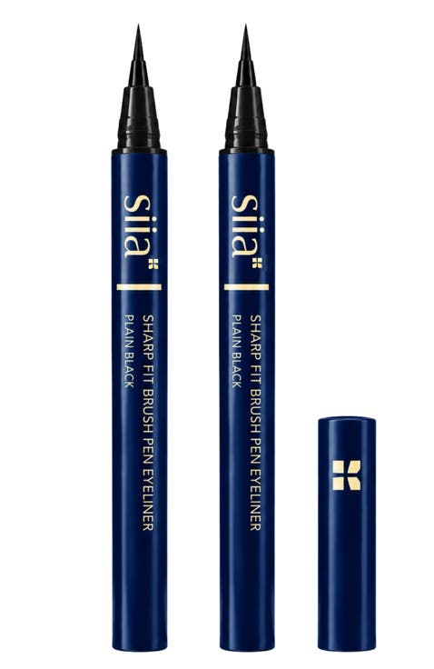 2-Pc. Sharp Fit Brush Pen Eyeliner