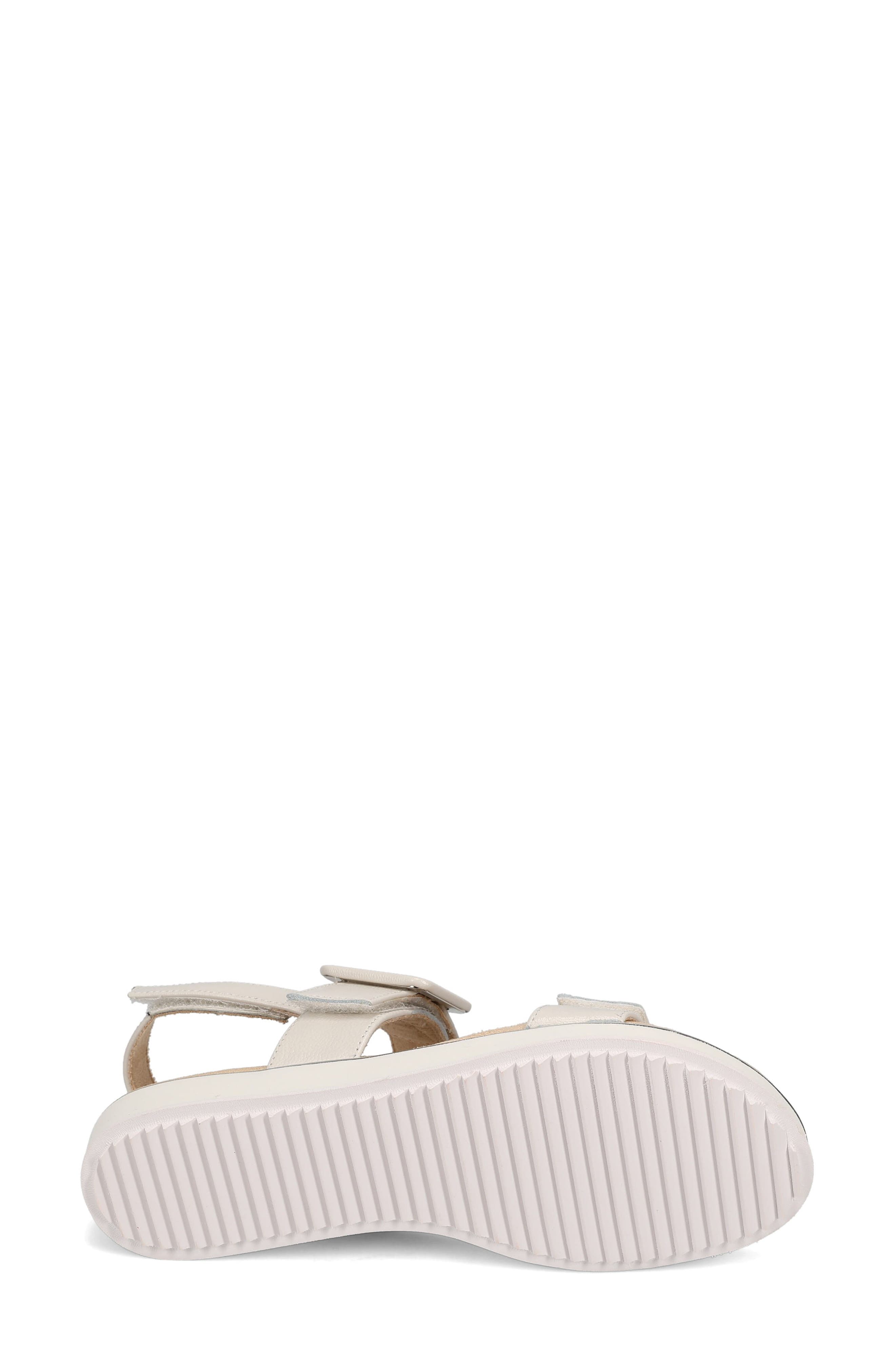 Elysha Sandal, Alternate, color, BIANCA