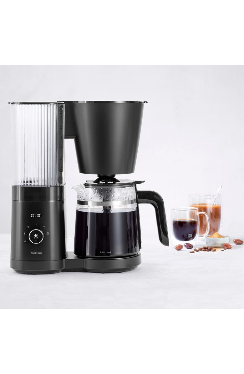 ZWILLING Enfinigy 12-Cup Drip Coffee Maker, Alternate, color, Black