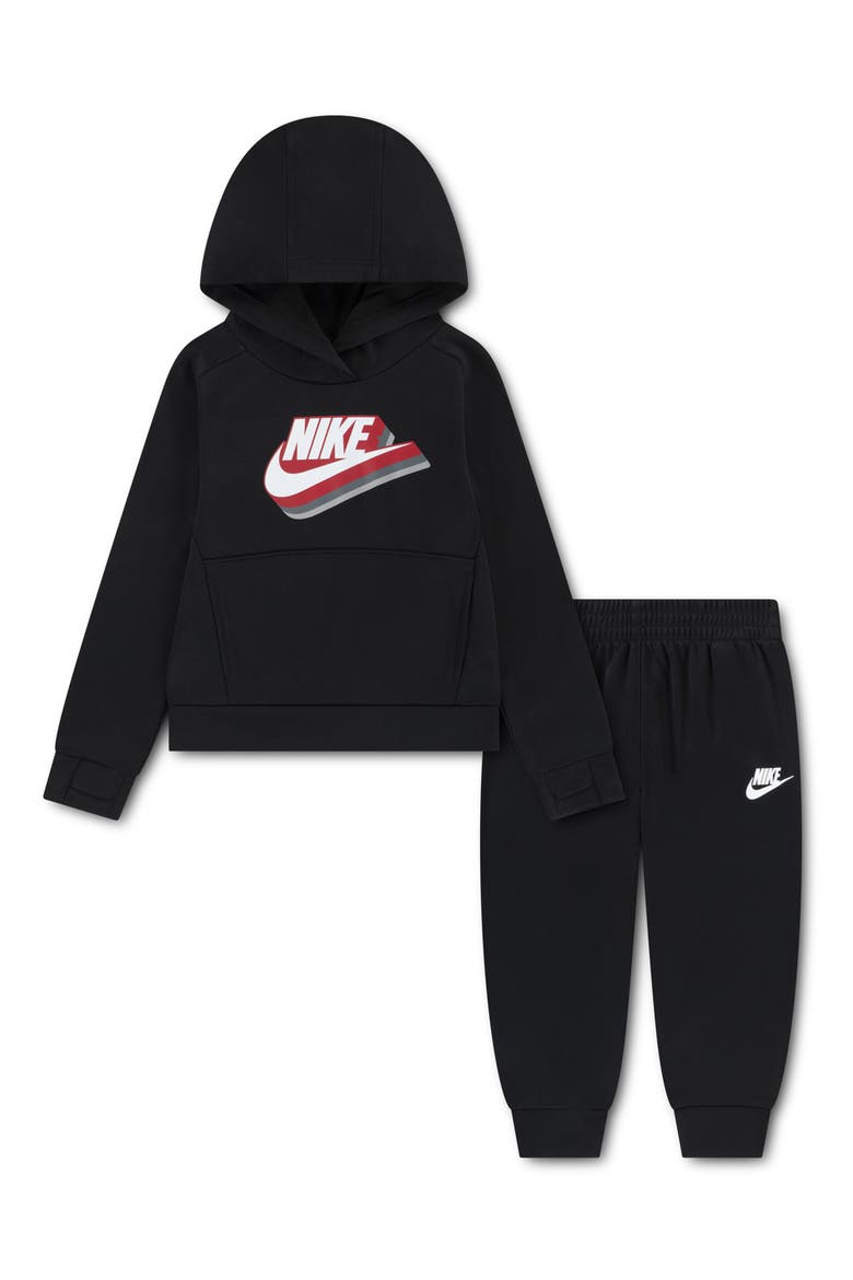 Kids' Dri-FIT Hoodie & Pants Set, Main, color, BLACK