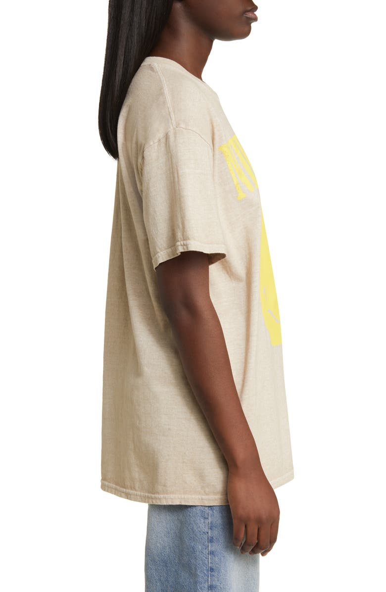 Merch Traffic Nirvana Split Smiley Graphic T-Shirt, Alternate, color, 