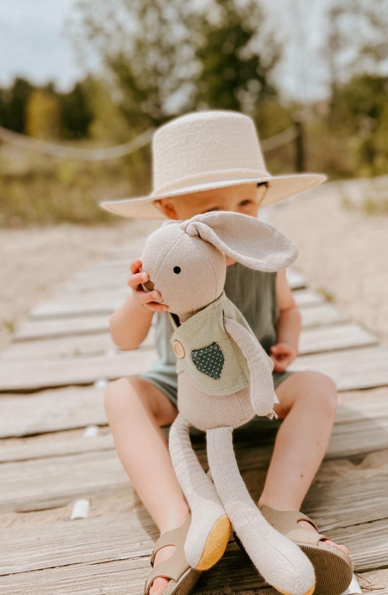 APPLE PARK Luca Plush Bunny Stuffed Animal, Alternate, color, Grey