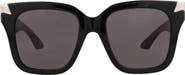 McQueen 53mm Square Sunglasses