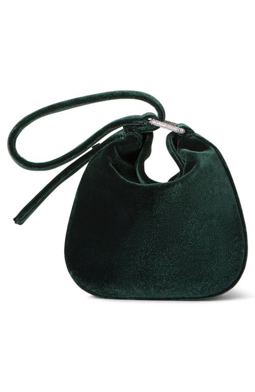 AKRIS AKRIS MINI ANNA VELVET HOBO BAG