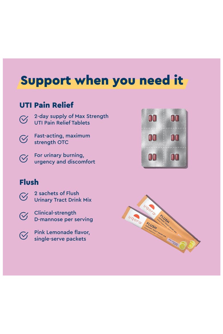 UTI Pain Relief and Urinary Tract Supplement Drink Mix Bundle, Alternate, color, None