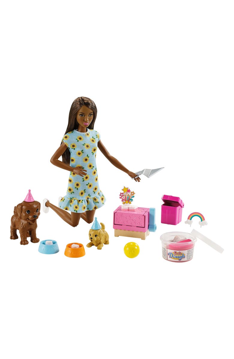 Mattel Barbie<sup>®</sup> Puppy Party<sup>™</sup> Doll & Pets Playset, Main, color,