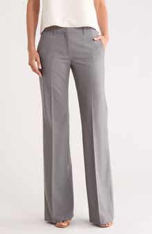 Theory Demetria Wool Blend Trousers