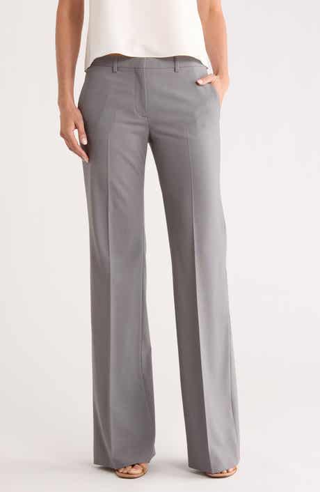 Theory Demetria Wool Blend Trousers