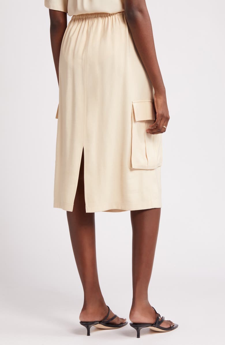 Nordstrom Drawstring Waist Utility Skirt, Alternate, color,