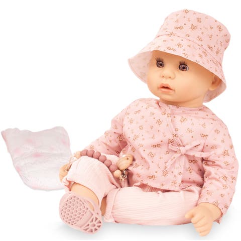 Cookie Flowers Millefleur - 19" Baby Doll, Collectible Toy, Kids 3+