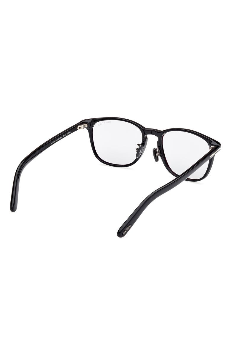 TOM FORD 52mm Round Optical Glasses, Alternate, color,