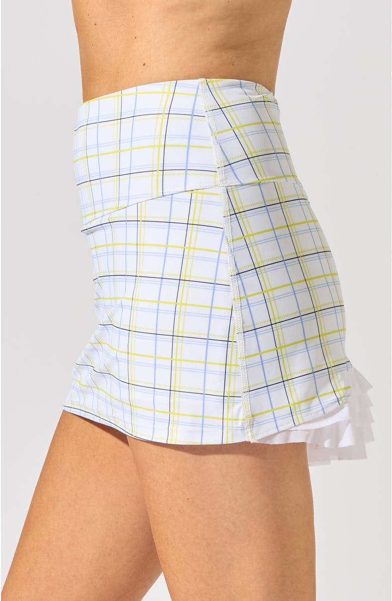 Bobbe Active Cute as a Bunny Skirt, Alternate, color, Courtcore Plaid
