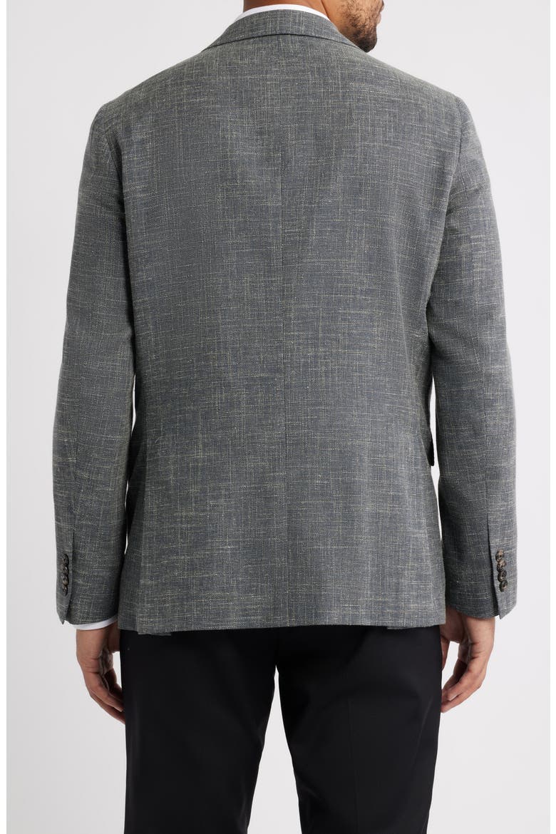 Midland Plain Weave Sport Coat, Alternate, color, OLIVE