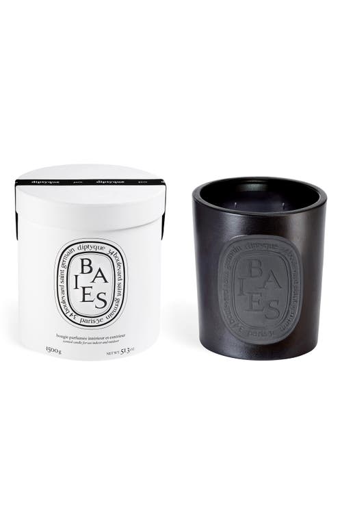 Diptyque Gram Baies Candle In Black