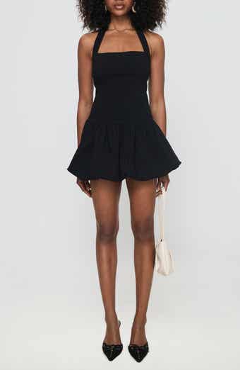 Princess Polly Gigli Bubble Hem Halter Minidress