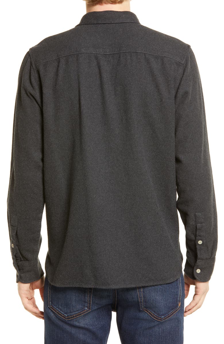 Madewell Sunday Flannel Perfect Long Sleeve Button-Up Shirt, Alternate, color, 