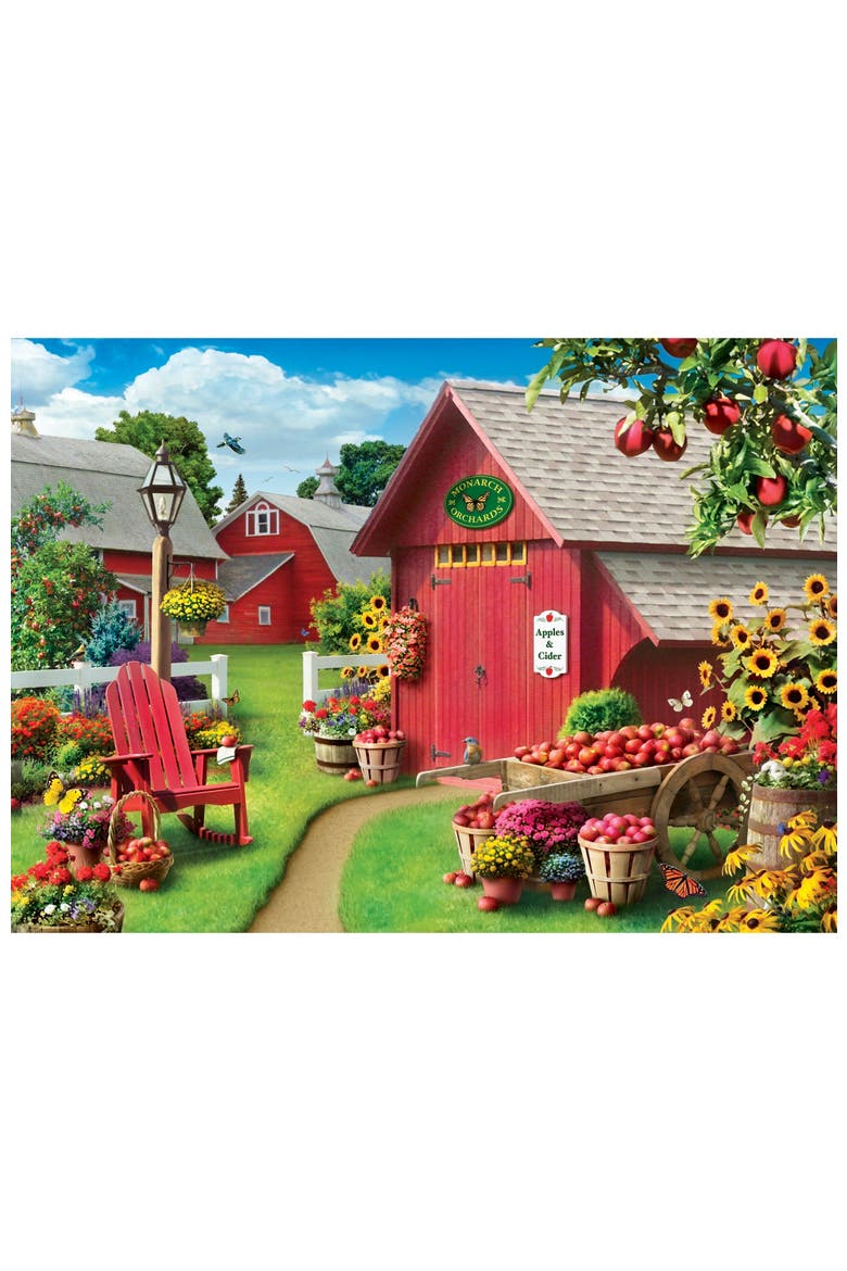 Monarch Orchards 1000 Piece Puzzle, Alternate, color, Multicolor