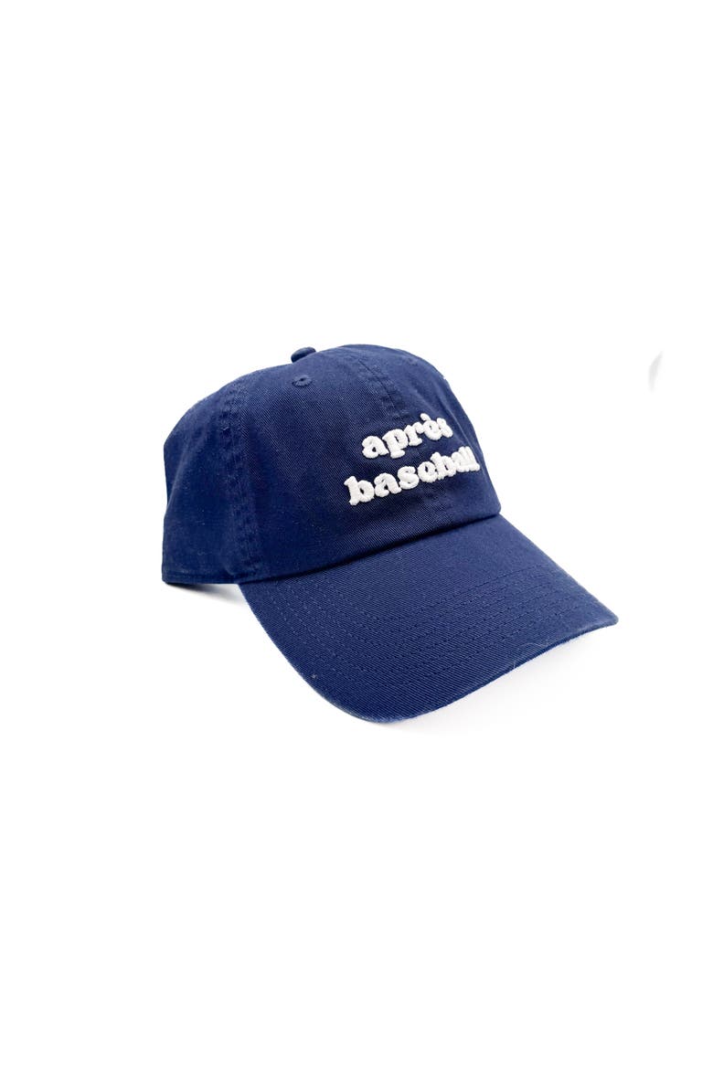Apres Baseball Baseball Hat, Alternate, color, Navy