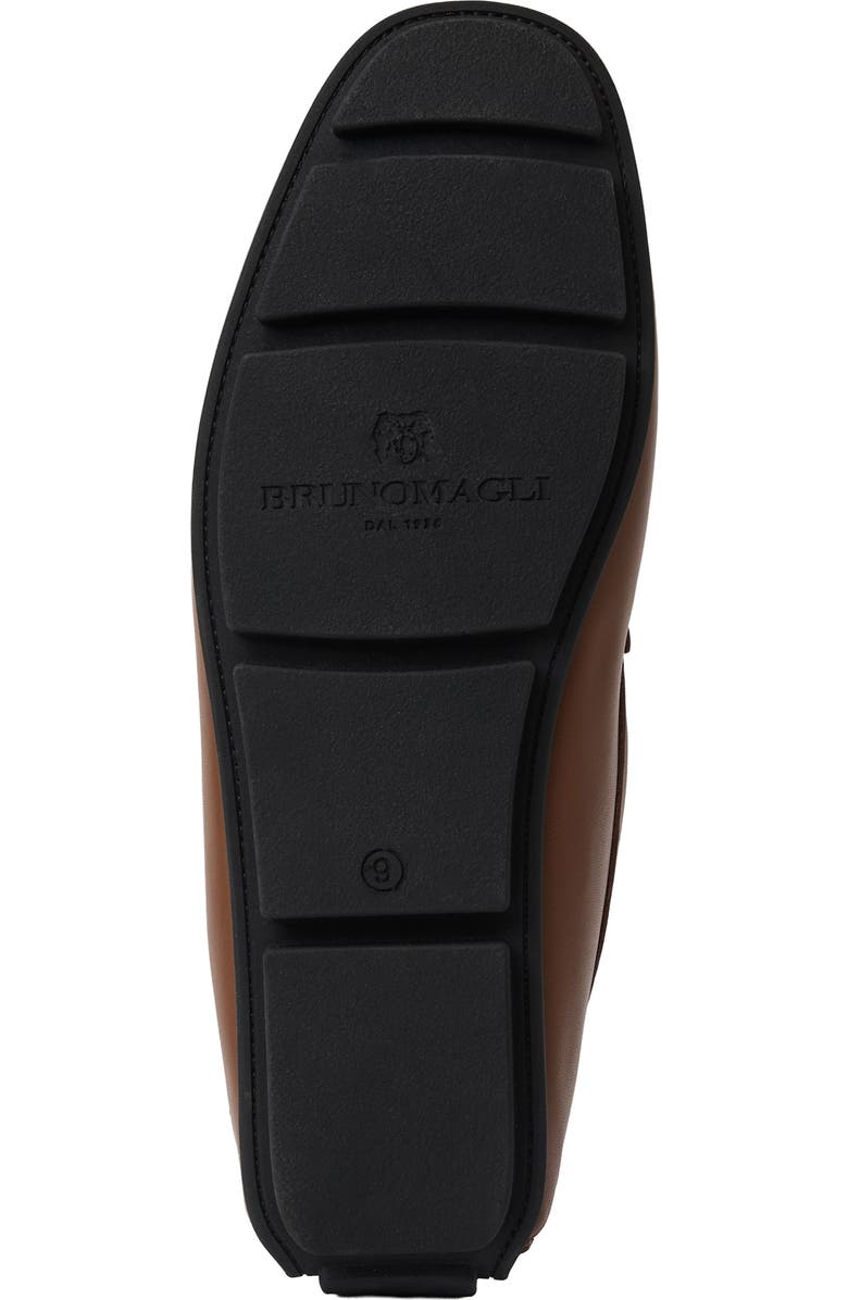 Bruno Magli Taso Bit Driving Loafer, Alternate, color, Cognac Leather