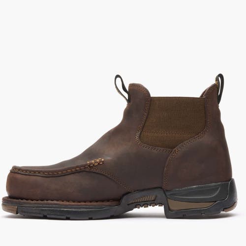Georgia Boot Slipresistant Waterproofchelsea Work Boot In Brown