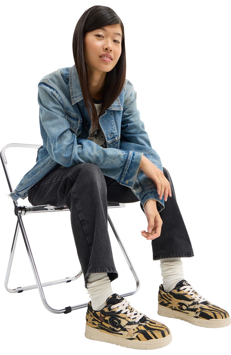 COACH Soho Sneaker, Alternate, color, Tiger Multi