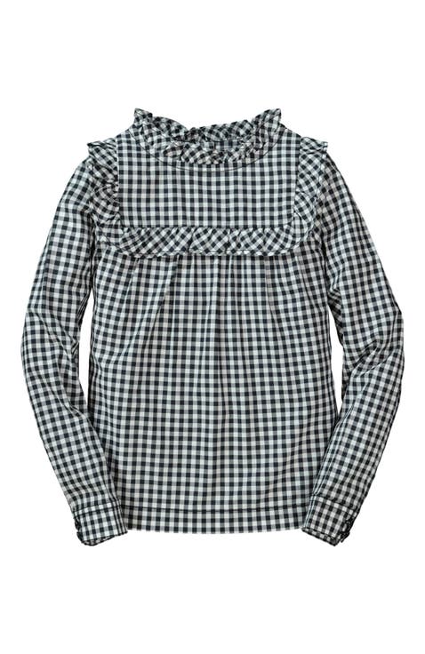 Baby Girls' Ruffle Yoke Blouse, Infant