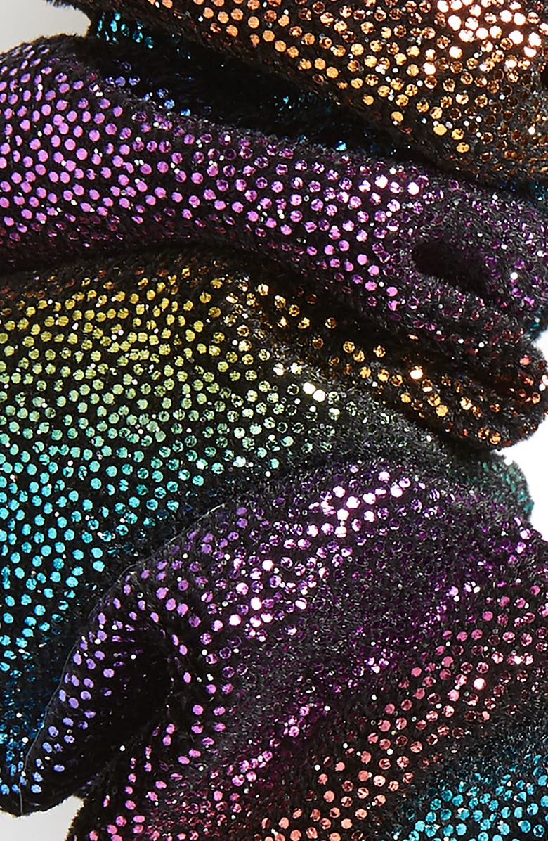 Tasha Metallic Ombre Scrunchie, Alternate, color, 