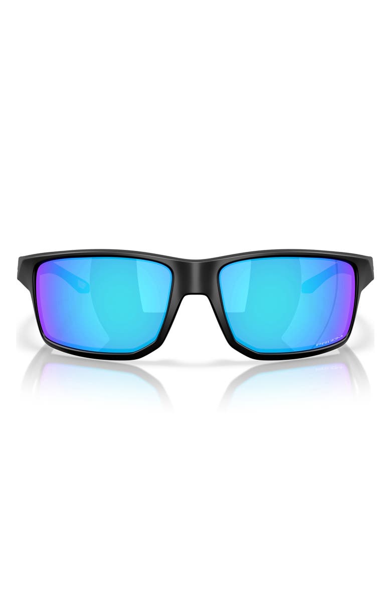 Oakley 62mm Oversize Prizm<sup>™</sup> Wrap Sunglasses, Main, color, Sapphire