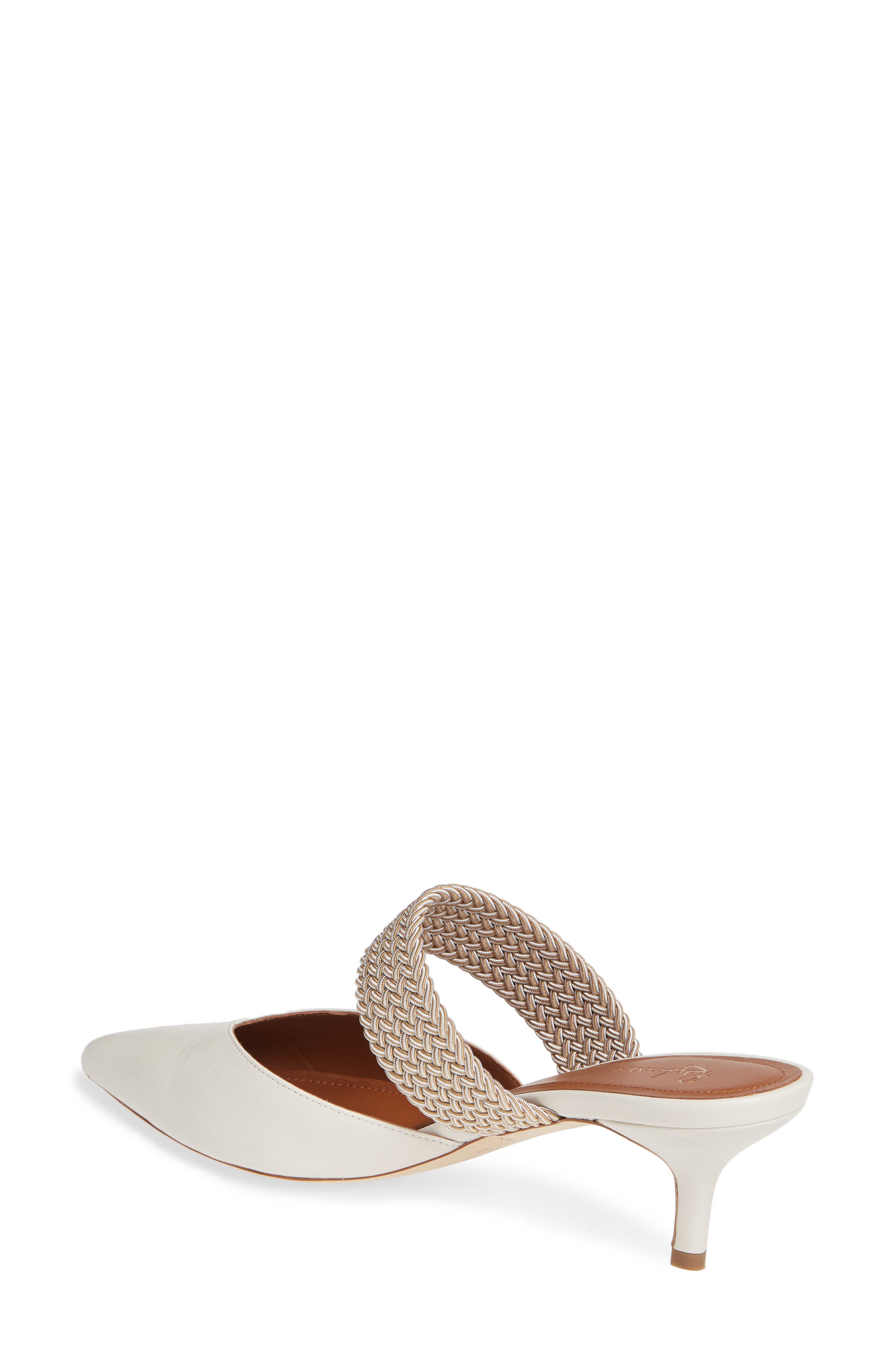 Maisie Banded Mule, Alternate, color, CREAM LEATHER
