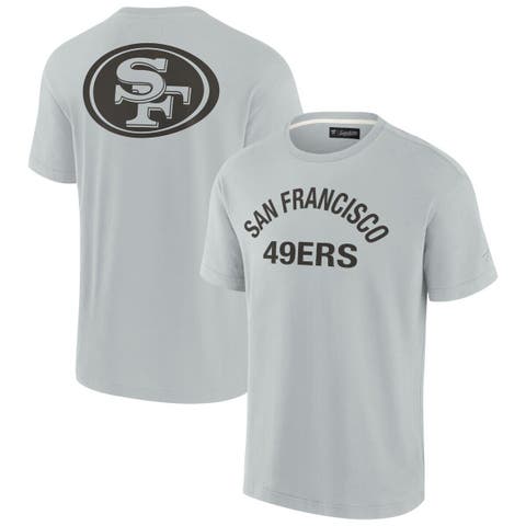 Unisex Fanatics Signature Gray San Francisco 49ers Elements Super Soft Short Sleeve T-Shirt