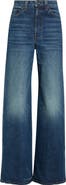 Khaite Dane Wide Leg Jeans