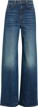Khaite Dane Wide Leg Jeans
