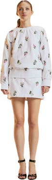 Cynthia Rowley Embroidered Pullover