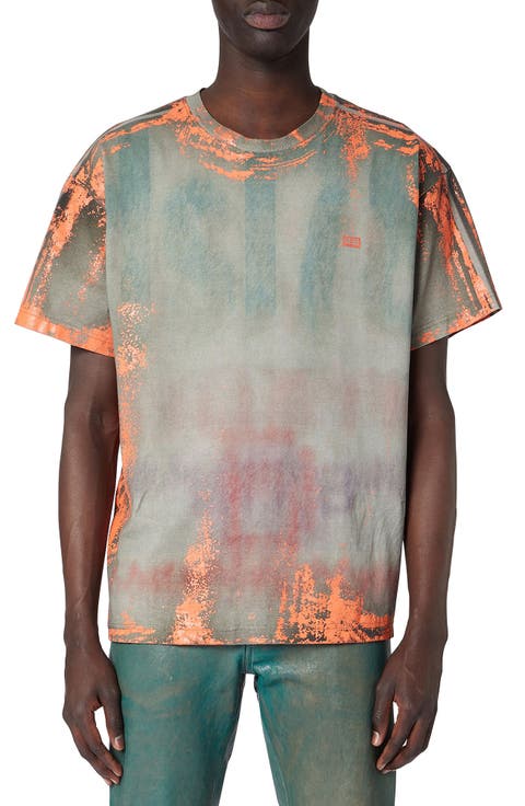 T-Filmy Crewneck Stretch Cotton T-Shirt