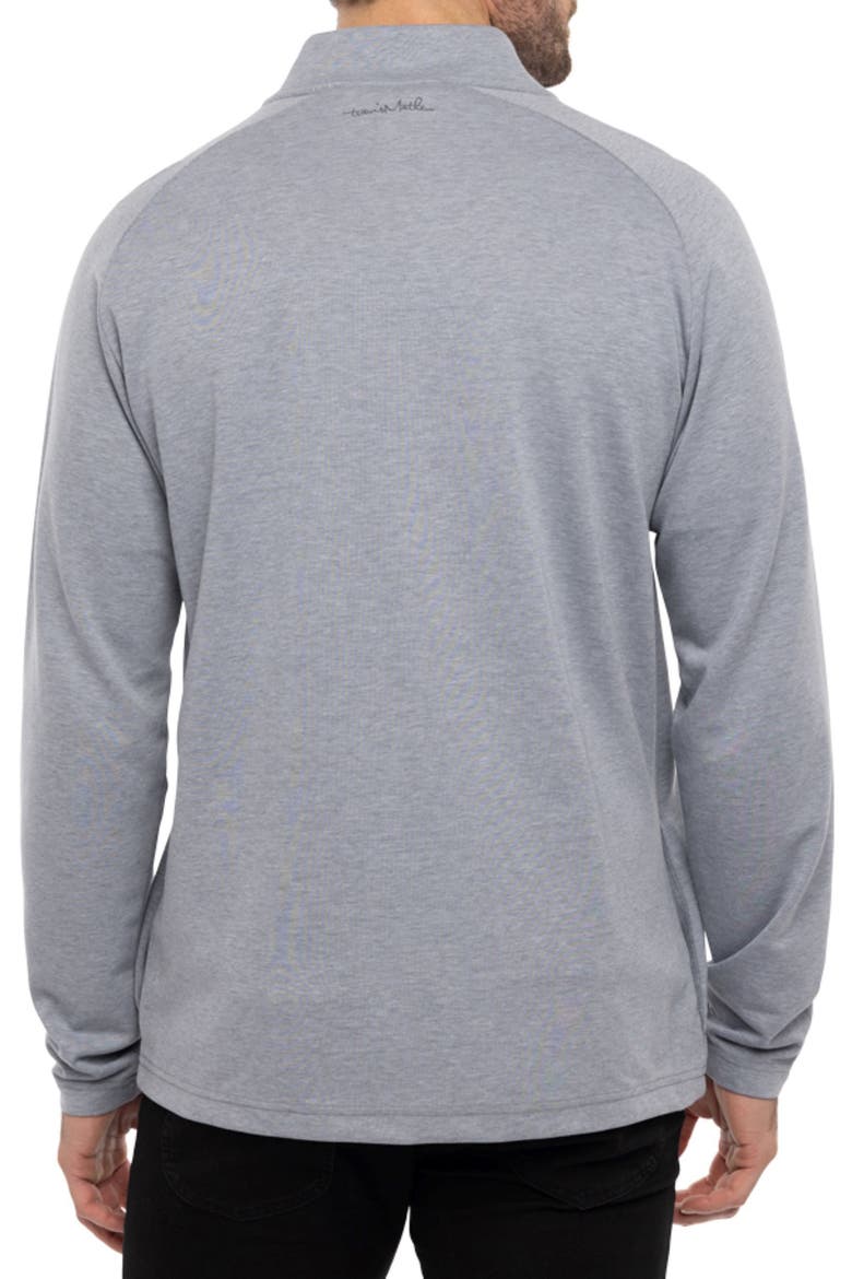 Upgraded Half Zip Pullover, Alternate, color, HEATHER GREY